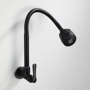 Stainless Steel Kitchen Faucet 360° Swivel Flex Cold Wall/Sink Type Tap Water Faucet Sinki Paip