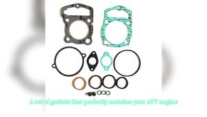 ATV Engine TOP END GASKET Set for YAMAHA ATV YFM125 BREEZE 2004 - 2013 ATV/UTV Spare Parts