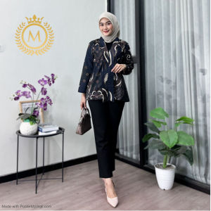 Batik Couple Elegan Motif Kombinasi - Gaya Formal dan Casual Kekinian