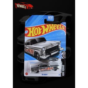 Hotwheels.DN - Xe Hot Wheels 55 Chevy Zamac (Card Mỹ)