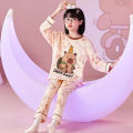 Kids Girls Korean Pajamas Set Cotton & Polyester Sleepwear for Girl's Clothing Cartoon Pyajama Sets Kids Girl & Boy Kids' Clothing. 