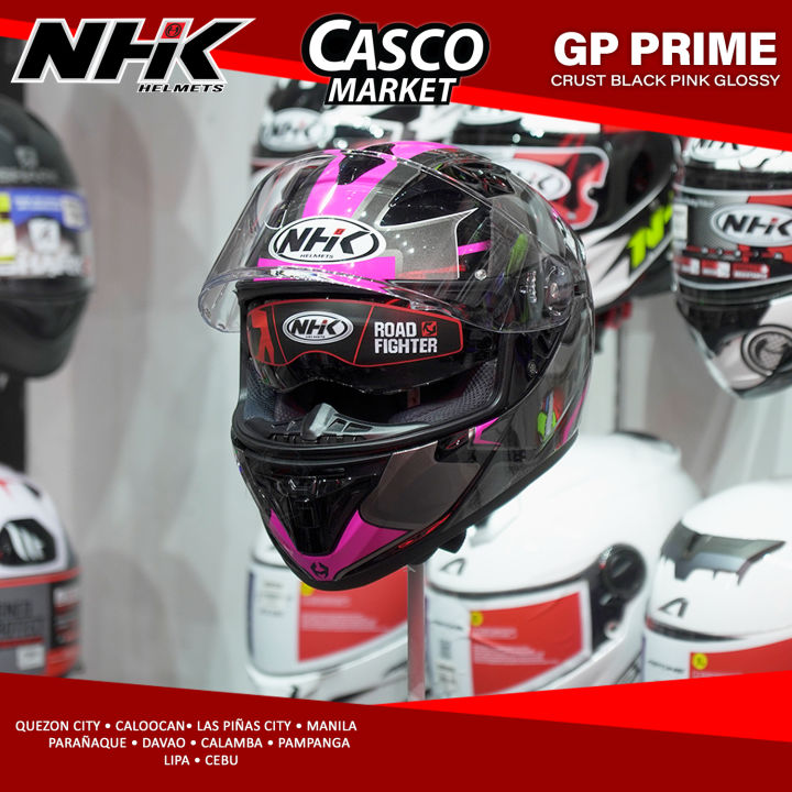 Nhk dual cheap visor helmet