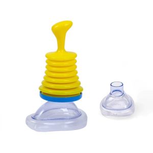 A383 อุปกรณ์ช่วยเหลือการสำลัก CPR เครื่องช่วยหายใจ แบบพกพา ชุดปฐมพยาบาล สำหรับผู้ใหญ่และเด็ก