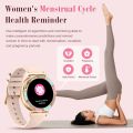 Aolon Lily R2 Smartwatch Wanita Zinc Alloy 1.27-inch TFT Women's Health/Heart Rate/Blood Oxygen/Stress/Sleep monitoring IP67 Waterproof flashlight Bluetooth Call 150+ Sport Mode 290mAh Size 40.9*12mm jam tangan wanita elegan smart watch wanita 2025. 