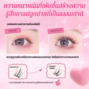 ขนตา หยิก ติดขนตา ความรู้สึกของชั้นที่หลากหลาย เอฟเฟกต์ตาโต รุ่นกาว สามมิติ ย้ายผู้คน แต่งหน้าธรรมชาติ