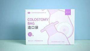 10PCS Colostomy bag  Seal Ostomy Bag Cutable Size Urostomy Drainable Bag 20-65mm