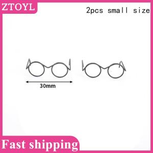 ZTOYL💝 Fashion Round Frame Lensless Retro Cool Doll Glasses For Doll Accessories