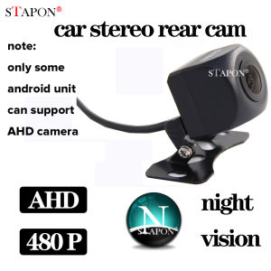 STAPON AHD 720p Night Vision rear camera 140 degree Wide Angle waterproof Lens Car Rear View Reverse Backup Parking reverse Camera A480