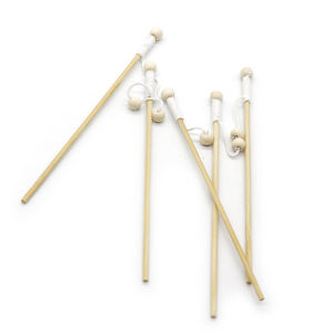 [Alex Do] Hot Sale 5pcs Wooden Magnetism Fishing Rod Toys for Children Early Educational Parent-child Interactive Fishing Rod