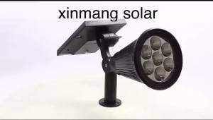 SXH Solar spotlight garden decorative light garden floodlight lawn light rockery accent light ambient light super bright street light