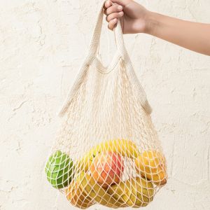 Túi lưới decor đi biển đi picnic đi chợ đa năng tiện dụng đựng rau củ quả có thể tái sử dụng túi -NIEVE
