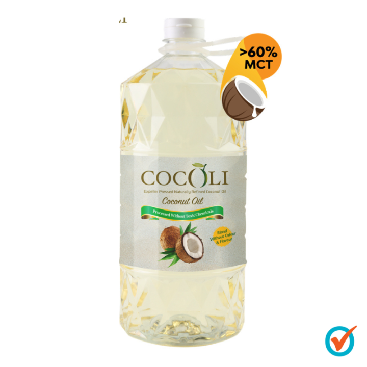 CocOli Expeller Pressed Naturally Refined Coconut Oil 2L Lazada