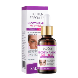 SADOER Whitening Freckle Essence Remove Dark Spots Anti Freckle Essence Niacinamide Fade Pigmentation Melasma Brighten Melasma Retinol Essence 100ML