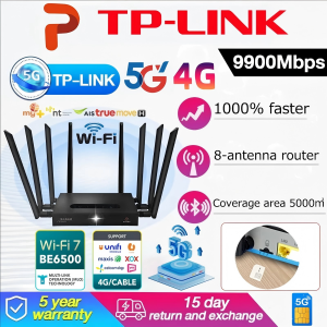 🚀Internet speed Faster than a rocket🚀TPLink 4G LTE New Modem Router Unlimited Data 4G/5G High Speed SIM card router 9900mbps Wall-Penetrating Signal Support all operators wifi routerinternet router Bypass hotspot share unlimited data