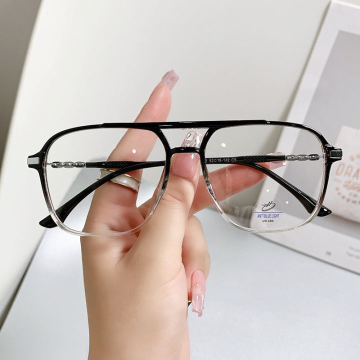 (GENTLE MOSCOT) Fashion Aviator Square Glasses Korean Eyeglasses Anti  Radiation for Women/Men Lazada PH