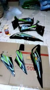 Body Belakang + Sayap Depan Honda SUPRA X 125 NEW / Perlengkapan Motor SUPRA X 125 Batman