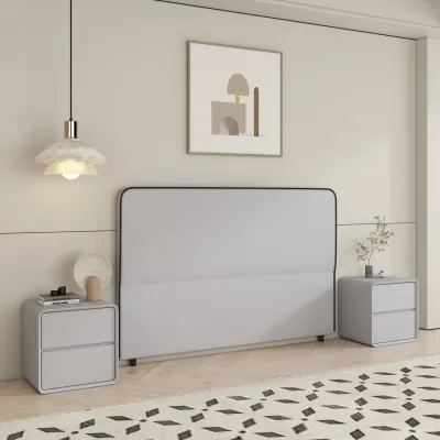 Bed Head Board Bed Headboards Head Board For Bed Modern minimalist style economical solid wood board with ultra-thin tech fabric