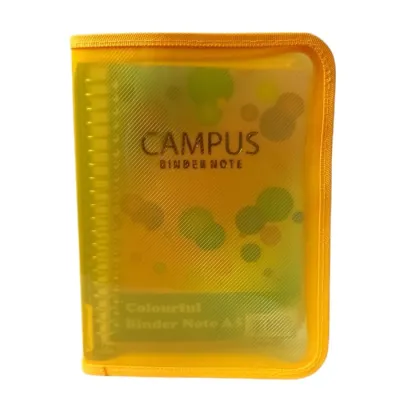 BOS Binder Note Cover Plastik Warna A5 Campus/ Ring Besi/ Book Spiral