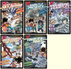 Terran Defenders X-VENTURE W01-W12 and AO01-AO06 English Children Books / Comic Books