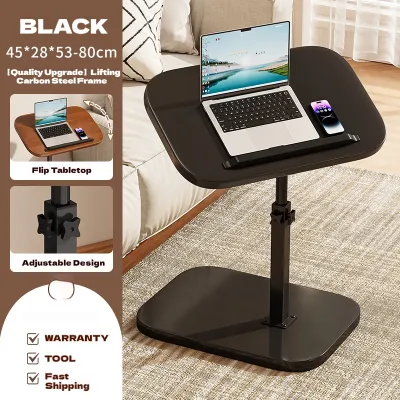 JIAJU Bedside Table Adjustable Rotate Sofa Side Table Study Bedroom Small Jadual Sisi Katil Boleh Diubah Putar Jadual Sisi Sofa Kecil Cuti 可升降旋转床边桌