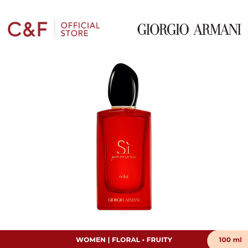 éclat Si Passione Intense Notes Promo Parfum Armani Si Passion