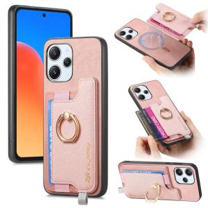 2 in 1 Removable Cards Bag Magne Leather Wallet Case For Redmi Note 13 Pro Plus 12 11 13T POCO X6 14 Ultra Ring Holder Cover