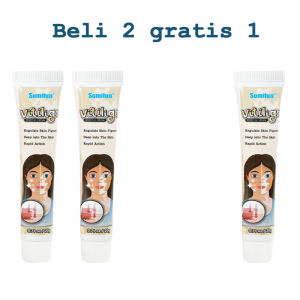 Krim vitiligo Vitiligo cream Menghilangkan vitiligo pada wajah dan kulit Menghambat pertumbuhan berbagai vitiligo Meratakan warna kulit Ekstrak tumbuhan alami