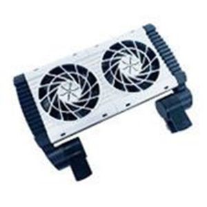 DGFDF 1/2/3/4/5Heads Fish Tank Cooling Fan EU/US/UK Hangable Aquarium Chiller Aquatic Pet Cooling Equipment Wide Angle Bracket Aquarium Air Cooling Device Home