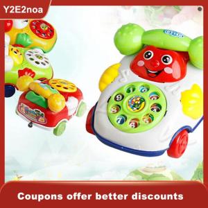 【Y2E2noa】 1Pc baby toys music cartoon phone educational developmental kids toy gift
