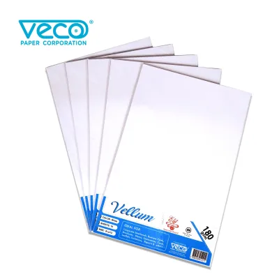 Veco Elit Vellum Board 180gsm White (10sheets/set x 5 sets=50 sheets)