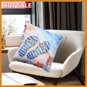 🔥🔥🔥dingdaocunz 3Pcs Dollhouse Mini Summer Ocean Beach Pillow Model Toys Miniature Home Scene Sofa Ornament Doll House Accessories