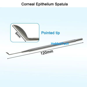GREATLH Autoclavable Eye Tool Ophthalmic Corneal Epithelium Spatula Corneal Epithelial Scraper Ophthalmic Eyes Surgical Instrument