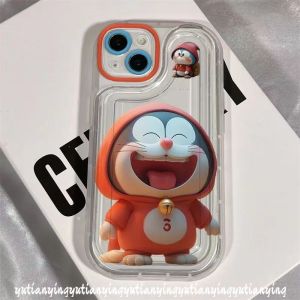 Ốp lưng Doremon vui nhộn hoạt hình đáng yêu Tương thích cho Xs max 11 12 13 14 15 pro max