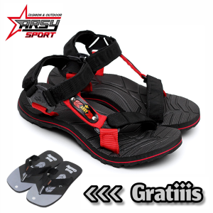 ARSY sport / Sandal Gunung Pria / Sandal Pria / Sandal Outdoor - SG-002 Free Sandal Jepit