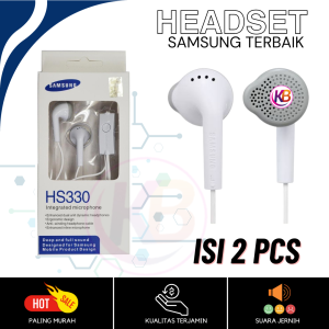 (Promo 2 Pcs) Headset Samsung / Suara Jernih Super Bass / Samsung HS330 / Warna Random / Non pack / Cod / Keep Blessing
