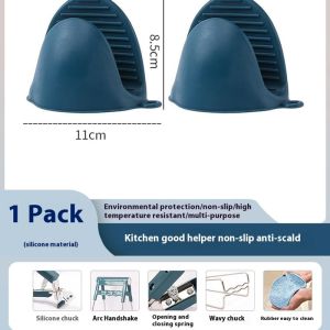 LEBI อุปกรณ์ที่ใช้ในครัวทนความร้อนคลิปหนีบชามที่จับกันลื่นสำหรับการเสิร์ฟที่ปลอดภัย