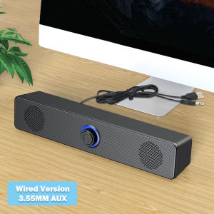 ELECS Wireless Bluetooth Speaker Soundbar Computer Desktop Speaker Wired USB 3.5mm Speaker For TV/Phone/Laptop/PC Speaker Gaming