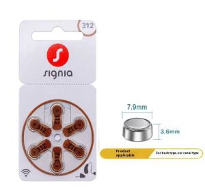 Pin Máy Trợ Thính Signia 675 PR44 - Dùng cho máy trợ thính ốc tai điện tử máy đeo tai công suất cao