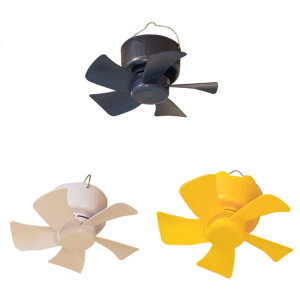 Energy Saving USB Rechargeable Ceiling Dormitory Fan with Remote Adjustable Speed Cooling Fan for Home and Travel Use