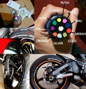 ANEKA WARNA READY SPIDOL TOYO Spidol Ban MobiL Spidol Ban Motor ORIGINAL Paint Marker WATERPROOF