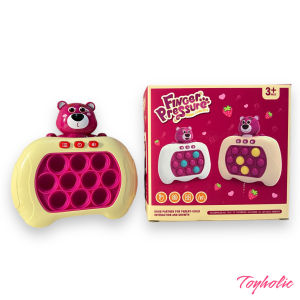 Popit pin mẫu mới gấu dâu hello kitty giải trí rèn luyện khả năng tập trung cho trẻ bộ quà tặng bé trai gái