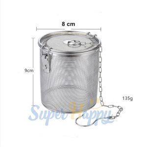 กระป๋องใส่เครื่องเทศ สแตนเลส สำหรับเมนูตุ๋น/ก๋วยเตี๋ยว หรือเมนูต้ม