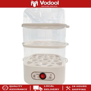Mini Electric Food Steamer with Multiple Layers Suitable for Eggs Vegetables and Small Food Portions