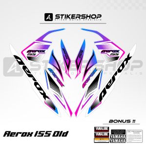 STIKER STRIPING AEROX OLD - LAMA GRAFIS VARIASI 050