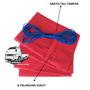Cover terpal tutup bak mobil pickup penutup dolak losbak khusus datsun 620 short dan long