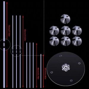 Stick Standing Balon Stick Sambung Tatakan Balon Stick Cup Standing Balon Tiang Dekorasi Gate Balon