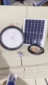 Solar Pendant Light Solar Chandelier IP67 Solar Light Outdoor Waterproof Indoor Light With Panel
