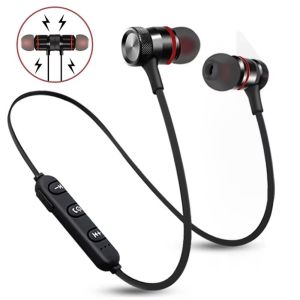 WELLNOW ic Wireless Bluetooth Earphone Stereo Sound Waterproof Neckband Earphones Creative Built In Microphone Sports Headset