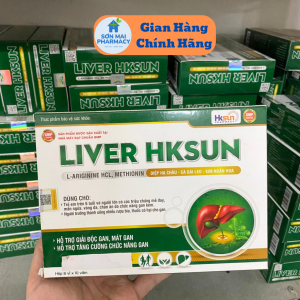 Bổ Gan Mát Gan Thải Độc Gan Thanh Nhiệt Giải Độc Liver HKSUN hộp 60v