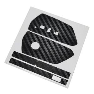 Strong Adhesive Car Key Sticker Personalizes Design Carbon Fiber Texture Decorative Sticker Easy to Use for Golf